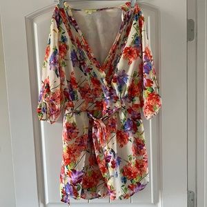 Gianni Bini Floral Romper